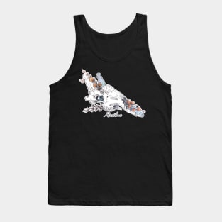 MorbidiTea - Rooibos with Giraffe Skull Tank Top